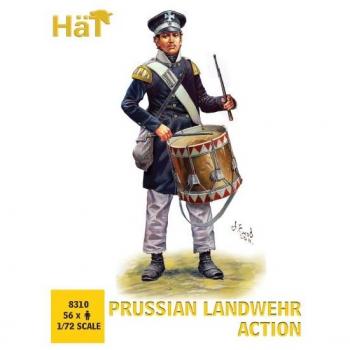 HaT 8310 Prussian Landwehr Action x 56