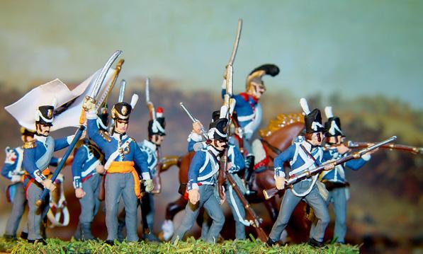 HaT 1/72 Napoleonic Netherlands Militia and Belgian Infantry # 8096 