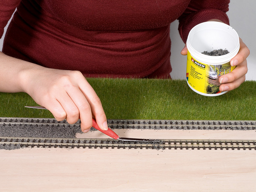 Noch 09194 Sticky Ballast, Grey