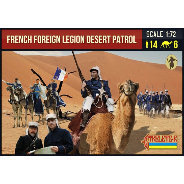 1:72 Strelets 192 French Foreign Legion Desert Patrol 
