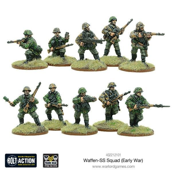 Warlord Games 402212101 - Early War Waffen-SS Squad