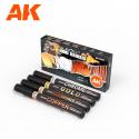 AK Interactive AK1300 Metallic Liquid Markers