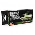 AK Interactive RCS127 Real Colors - British Army AFV Desert