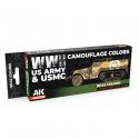 AK Interactive RCS129 Real Colors - US Army Camouflage