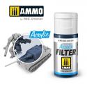 AMMO by Mig AMIG0803 Acrylic Filter Dark Blue