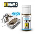 AMMO by Mig AMIG0823 Acrylic Filter Medium Brown