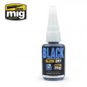 AMMO by Mig AMIG8034 Black Slow Dry Cyanoacrylate