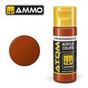 AMMO by Mig ATOM-20046 ATOM - Rotbraun