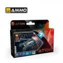 AMMO by Mig ATOM-20805 ATOM Gravity - Blue Set