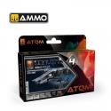 AMMO by Mig ATOM-20807 ATOM Gravity - Metallic Set