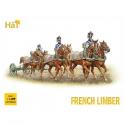 HaT 8105 French 6 Horse Limber x 3