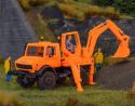 Kibri 18480 Unimog with Excavator