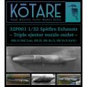 Kotare 32P001 Spitfire Exhausts