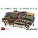 MiniArt 35665 Alcohol Bottles With Boxes