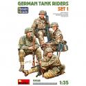 MiniArt 53022 German Tank Riders 1 - Resin Heads