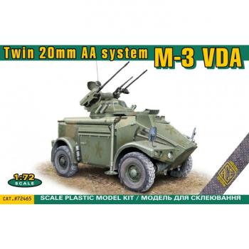 ACE Models 72465 Twin 20mm AA System M-3VDA