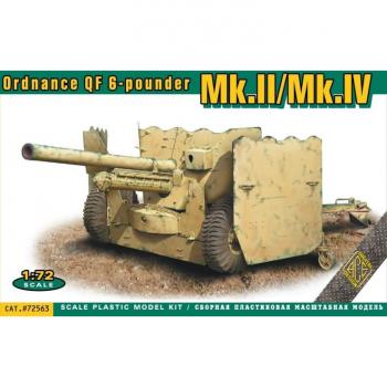 ACE Models 72563 Ordnance QF 6-pounder Mk.II/Mk.IV