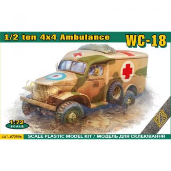 ACE Models 72596 1/2 ton 4x4 Ambulance