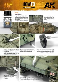 AK Interactive AK086 Dark Steel Pigment