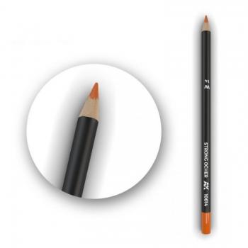 AK Interactive AK10014 Weathering Pencils - Strong Ochre