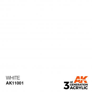 AK Interactive AK11001 AK 3GEN - White