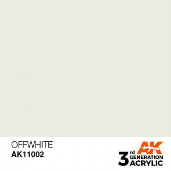 AK Interactive AK11002 AK 3GEN - Offwhite