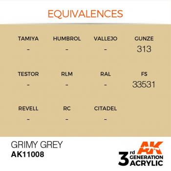 AK Interactive AK11008 AK 3GEN - Grimy Grey