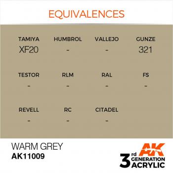 AK Interactive AK11009 AK 3GEN - Warm Grey
