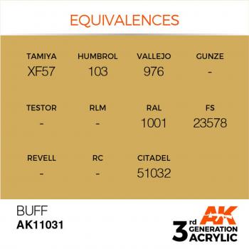 AK Interactive AK11031 AK 3GEN - Buff