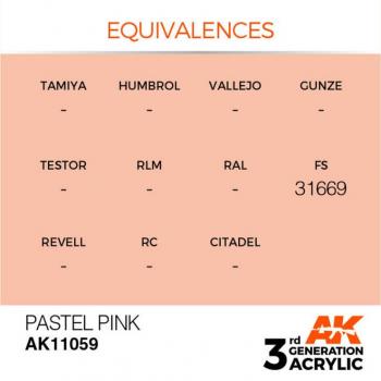 AK Interactive AK11059 AK 3GEN - Pastel Pink