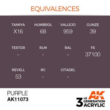 AK Interactive AK11073 AK 3GEN - Purple