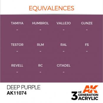 AK Interactive AK11074 AK 3GEN - Deep Purple