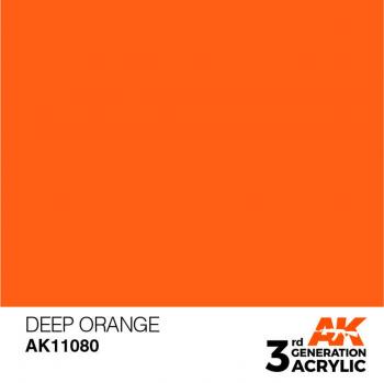 AK Interactive AK11080 AK 3GEN - Deep Orange