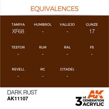 AK Interactive AK11107 AK 3GEN - Dark Rust