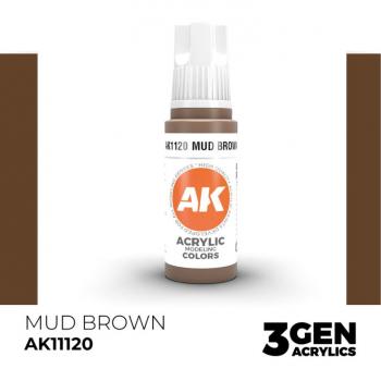 AK Interactive AK11120 AK 3GEN - Mud Brown