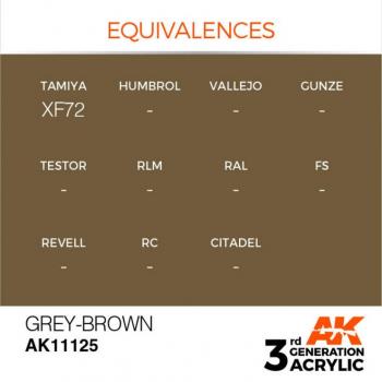 AK Interactive AK11125 AK 3GEN - Grey-Brown