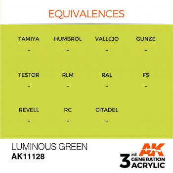 AK Interactive AK11128 AK 3GEN - Luminous Green