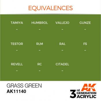 AK Interactive AK11140 AK 3GEN - Grass Green