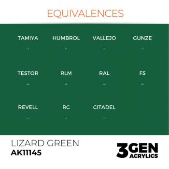 AK Interactive AK11145 AK 3GEN - Lizard Green