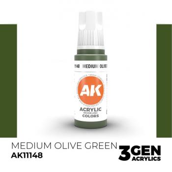 AK Interactive AK11148 AK 3GEN - Medium Olive Green