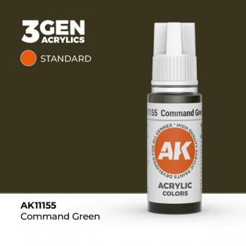 AK Interactive AK11155 AK 3GEN - Command Green
