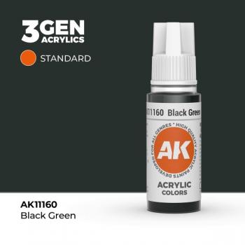 AK Interactive AK11160 AK 3GEN - Black Green