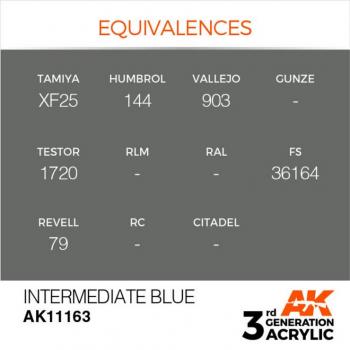 AK Interactive AK11163 AK 3GEN - Intermediate Blue