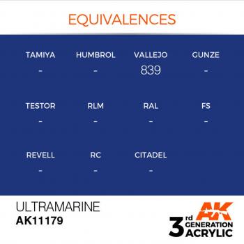 AK Interactive AK11179 AK 3GEN - Ultramarine