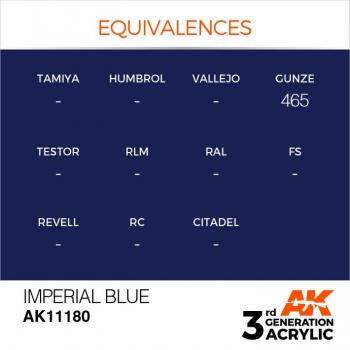 AK Interactive AK11180 AK 3GEN - Imperial Blue