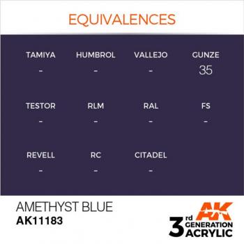 AK Interactive AK11183 AK 3GEN - Amethyst Blue