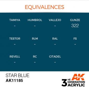 AK Interactive AK11185 AK 3GEN - Star Blue