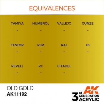 AK Interactive AK11192 AK 3GEN - Old Gold