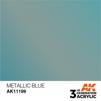 AK Interactive AK11199 AK 3GEN - Blue - Metallic