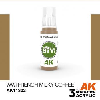 AK Interactive AK11302 AK 3GEN - WWI French Milky Coffee